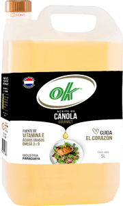 Aceite Ok Canola de 5 lts.