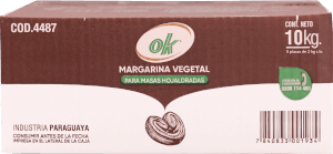 Margarina vegetal para hojaldre